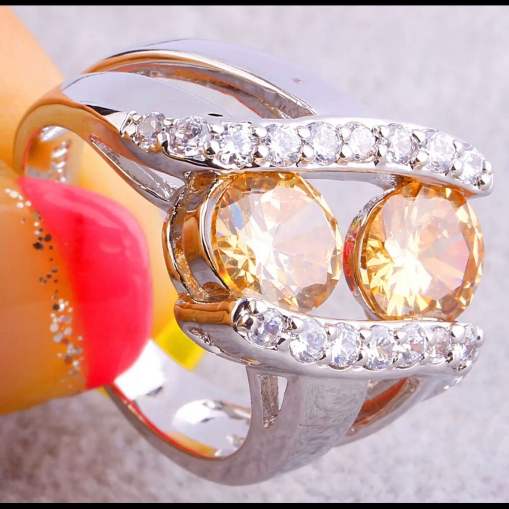 BRAND NEW.375CT MORGANITE ROUND CUT RING - Picture 8 of 13